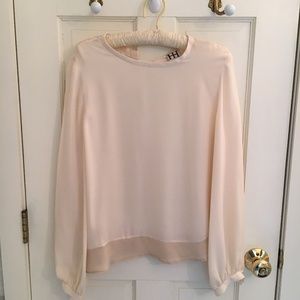 100% silk blouse by Haute Hippie